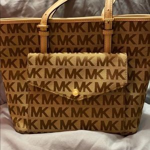 Michael Kors logo handbag